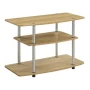 Designs2Go 31.5 in. Light Oak Particle Board TV Stand Fits TVs Up to 37 in. - Image 1