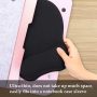 EooCoo Ergonomic Mouse Pad with Wrist Support, Mousepad with Memory Foam Wrist Rest and Non-Slip Base for Computer, Cafe, Home & Office, 9.64 x 8.26 in Office Desk Accessories - Image 6