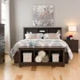 Prepac Fremont Espresso Full/Queen Bookcase Headboard - Image 3