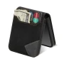 Dteck Samsung Galaxy Z Flip 5 Wallet Case with Card Holder, Premium PU Leather Phone Case Shockproof Protective Pocket Girls Women Boys Men Flip Case for Samsung Galaxy Z Flip5 5G,Black - Image 3
