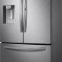 Samsung - 36 in. Wide 27.8 Cu. Ft. French Door Fingerprint Resistant Refrigerator with Food Showcase - Stainless Steel - Image 3