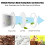 Costway 1700W Portable Clothes Dryer Electric Tumble Laundry Dryer Stainless Steel Tub 13.2 lbs /3.22 Cu.Ft - Image 4