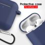 For Apple AirPods Case 1/2 Silicone Protector Shockproof Full Cover + Keychain - Image 3