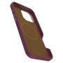 OtterBox - Symmetry Cactus Leather Series Hard Shell for MagSafe for Apple iPhone 16 Pro Max - Maroon Bells - Image 2