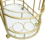 Better Homes & Gardens Fitzgerald Gold Metal Bar Cart - Image 3