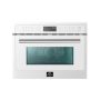 Forno Appliances - Oliena Espresso 1.6 cu. ft. Built-In Microwave and Convection Oven Combo with Sensor Cooking - White - Image 1