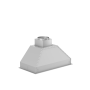 ZLINE - 34 inches - Externally Vented - Range Hood Insert - Stainless Steel - Image 4
