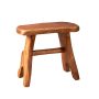 Rustic Natural Edge Cedar Wood Bench Stool End Side Table Unique Accent Table 20x13x19" - Image 6
