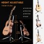 CAHAYA Guitar Stand Floor for Acoustic Electric Guitars and Bass Adjustable Heig - Image 5