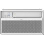 TCL - 350 Sq. Ft. 8,000 BTU Smart Inverter Window Air Conditioner - White - Image 1