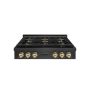 ZLINE - 36 in. Wide 6 Burner AutographParamount DuoPro Gas Rangetop in Black Satin Steel and Bronze Accents (PSRTBSZ-36-CB) - Black Satin Stainless Steel - Image 1