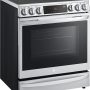 LG - 30-in Wide 6.3 Cu. Ft. Smart Slide-In True Convection Range with 5 Elements, EasyClean and Air Sous Vide - Stainless Steel - Image 4