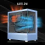 Thermaltake - LCGS View 7870H-270 Gaming Desktop AMD Ryzen 7 7800X3D 2023, 32GB DDR5 Memory, NVIDIA GeForce RTX 5070, 1TB NVMe M.2 - Blue - Image 4