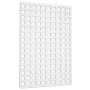 Square 4 ft. x 32 in. Black Vinyl Decorative Screen Panel - Image 2
