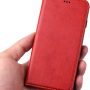 GoshukunTech Wallet Case for iPhone SE 2020,for iPhone 7,iPhone 8 Case,Premium Magnetic Wallet PU Leather with Stand Card Holders Folio Flip Cover for iPhone 7/iPhone 8/iPhone SE 2020-Red - Image 2