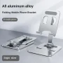 Universal All Aluminum Alloy Portable Tablet Holder For iPad Holder Tablet Stand Mount Adjustable Flexible Mobile Phone Stand - Image 4