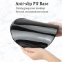 Mouse Pad with Wrist Support, Pain Relief Ergonomic Mouse Pad, Comfortable Durable Computer Mouse Pad Wrist Rest with Non-Slip PU Base for Home Office Working Gaming (Art Faces) - Image 5