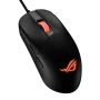 Asus ROG Strix Impact III Gaming Mouse, Semi-Ambidextrous, Wired, Lightweight, 12000 DPI sensor, 5 programmable buttons, Replaceable switches, Paracord cable, FPS gaming mouse, Black - Image 4