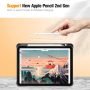 Fintie SlimShell Case with Pencil Holder for iPad Pro 11 Inch (4th, 3rd & 2nd Generation) 2022/2021/2020 - [Supports 2nd Gen Pencil Charging] Soft TPU Back Cover, Auto Wake/Sleep, Composition Book - Image 4