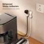 Joyroom 3/6 Pcs Magnetic Cable Clip Cable Holder Adhesive Wire Keeper Cord Cable Organizer for Home Office Under Desk Management - Image 4