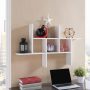 Cantilever White MDF Floating Wall Shelf - Image 3