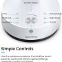 Pro Breeze Personal Table Fan with Remote Control, 8” Desk Fan, Powerful Turbo Whisper Quiet Fan Motor, 24 Speeds, 4 Modes & 12 Hour Timer, Table Fan for Bedroom, Tabletop Fan Air Circulator - Image 6