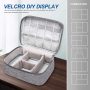 Electronics Organizer Travel Universal Cable Organizer Bag Waterproof Electronics Accessories Storage Cases for Cable, Charger, Phone, USB, SD Card, Hard Drives, Power Bank, Cords - Image 5