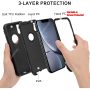 For Apple iPhone X XR XS Max Shockproof Rugged Protective Hybrid Case Cover - Image 2