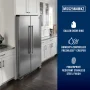 Maytag - 36 in. Wide 25 cu. ft. Side-by-Side Refrigerator with Humidity-Controlled FreshLock Crisper - Fingerprint-Resistant Stainless Finish - Image 3