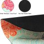 Jahosin Keyboard Wrist Rests and Mouse Pad with Wrist Support, Comfortable Ergonomic Memory Foam Mouse Mat, Anti-Slip Keyboard Pad for Computer-KxMMandala - Image 4