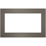 GE - 30" Trim Kit for Profile PEB7227BLTS Microwave - Black Stainless Steel - Image 1
