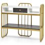 Console Table with Drawer Storage Shelf Wide Tabletop - Image 3