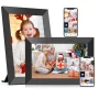 NUSICAN 10.1inch Uhale Digital Photo Frame, WiFi Picture Frames with HD Touch Screen, 32GB Memory, Share Photo Instantly Via Free APP, Best Gift for Mother's Day/Wedding/Graduation Ceremony (2Pack) - Image 1