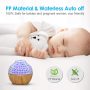 Essential Oil Diffuser, 120ml Small Aromatherapy Diffuser, Ultrasonic Diffusers for Essential Oil, Cool Mist Humidifier with 7 Color LED and Auto Off Safety, for Bedroom,Office, Study Room - Image 1