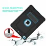 iPad 5th Gen Case,iPad 6th Gen Case, Dteck Shockproof Stand Kids Case Protective Cover For Apple iPad 5th 2017/6th 2018, Black / Blue - Image 6