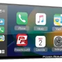 Power Acoustik CP-71WA Single DIN 6.5" Color Touchscreen Car Stereo with Bluetooth Connected Apple CarPlay + Android Auto - Image 3