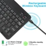 YQSavior CP20 10.1'' 10GB RAM 64GB ROM 1.8GHz Quad-core Processor Android 13 2 in 1 Wifi Tablet, Black - Image 2