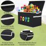 Toy Box Chest Collapsible Sturdy Storage Bins with Lids Extra Large Kids - Image 3