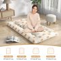 Foldable Futon Mattress with Washable Cover and Carry Bag for Camping - Twin Size - Image 4