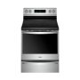 Whirlpool - 30 in. Wide 4 element 6.4 cu. ft. Self-Cleaning Freestanding Electric Convection Range - Stainless Steel - Image 1