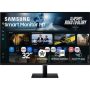Samsung - 32" M70F 4K UHD Smart Monitor with SamsungVision AI, Built In Speakers, USB-C - Black - Image 1