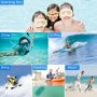 wellhouse Waterproof Phone Pouch, Waterproof Phone Case for iPhone 17 16 15 14 13 Pro Max XS Samsung, IPX8 3D Cellphone Dry Bag Beach Essentials (2 Pack - Duke Black & White7.0, 7 inch) - Image 2