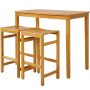 30-Inch Height Bar Chair with Saddle Shaped Seat and Sturdy Footrest - Set of 2 - Image 3