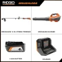 18V Brushless 14 in. Cordless Battery String Trimmer and Leaf Blower 2-Tool Combo Kit with 4.0 Ah Battery and Charger - Image 2