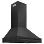 ZLINE - 36 inches - Convertible & Externally Vented - Wall Range Hood - Black - Image 4