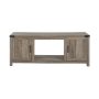 Electric Fireplace TV Stand with Storage Cabinets for TVs up to 70 Inch (not included the fireplace) - Image 3