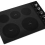 Whirlpool - 30 in. Wide 5 element Electric Cooktop - Black - Image 2
