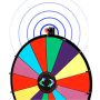 24" Tabletop Spinning Prize Wheel 14 Slots w/DryErasable Trade Show Carnival - Image 4