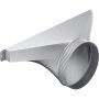 8" Round Side/Rear Transition for Select Thermador Downdrafts - Silver - Image 2