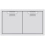 Hestan - Aspire AEAD Series 36" Outdoor Double Access Doors - Stainless Steel - Image 1